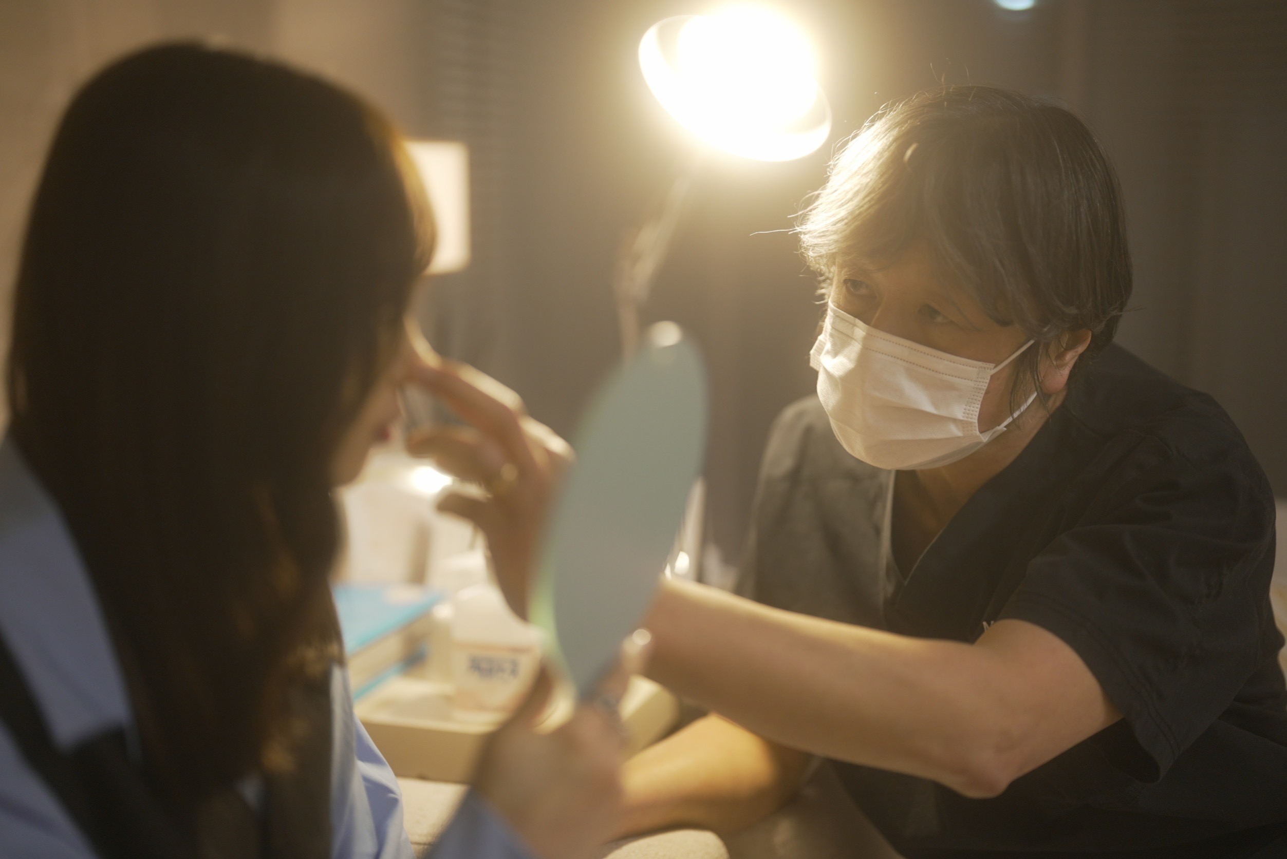 診察中